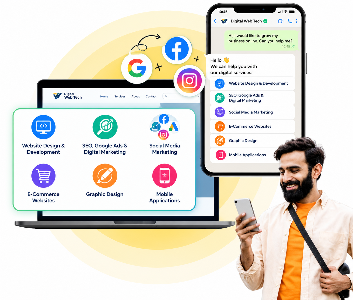 Digital Web Tech Website Design and Digital Marketing Services