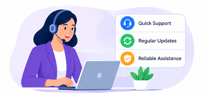 Ongoing website and digital business support
